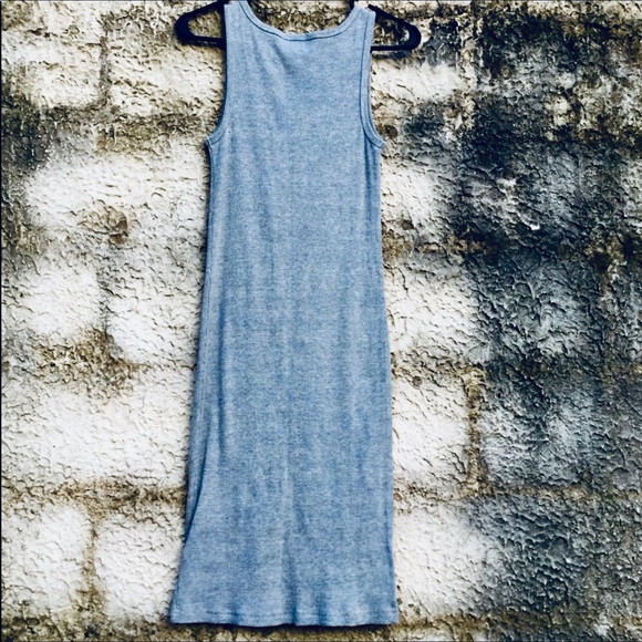 Tunic Tank Long Bodycon Grey VENUS - Picture 2 of 5